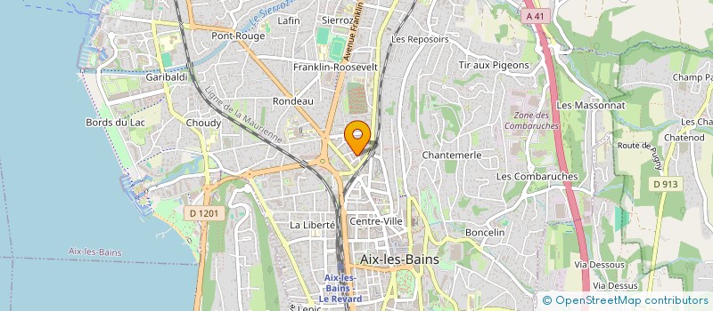 localisation de l'entreprise MONSIEUR MOUNSIF MIHOUB  TULLINS