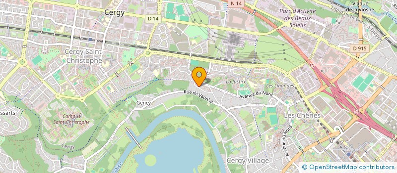 localisation de l'entreprise MONSIEUR MOUNSSEF OUDRHIRI IDRISSI  CERGY