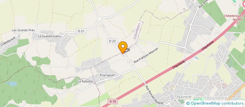 localisation de l'entreprise MONSIEUR MOUNTAGA DIALLO  CHATELLERAULT