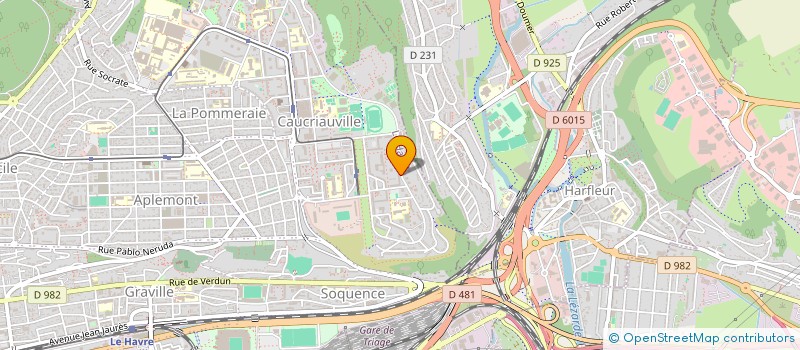 localisation de l'entreprise MONSIEUR MOUNTAGA LY à LE HAVRE