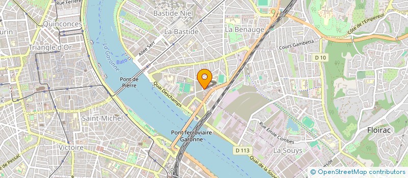 localisation de l'entreprise MONSIEUR MOUNTAKA GALLOU KANTE à BORDEAUX