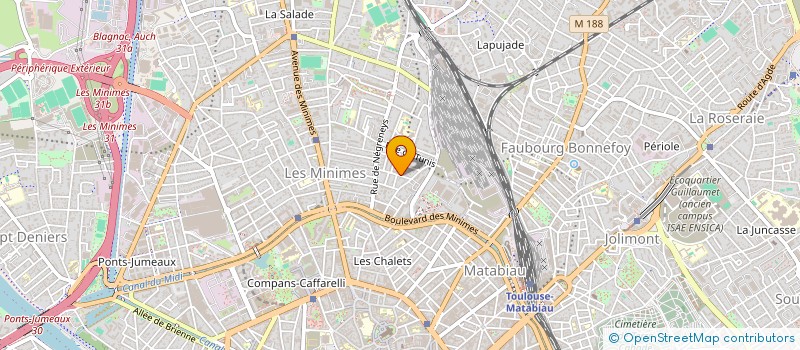 localisation de l'entreprise MONSIEUR MOUNTASSIR MECHEHOUD à TOULOUSE