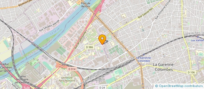 localisation de l'entreprise MONSIEUR MOUNZER SIOUFI  NANTERRE