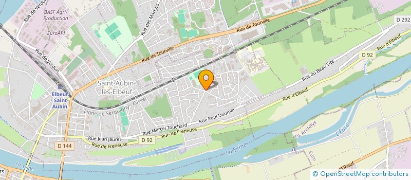 localisation de l'entreprise MONSIEUR MOURAD ABANE  SAINT-AUBIN-LES-ELBEUF
