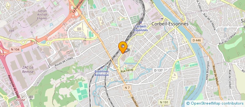 localisation de l'entreprise MONSIEUR MOURAD AGOUDDIM à CORBEIL-ESSONNES