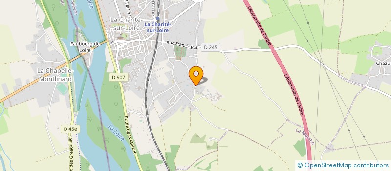 localisation de l'entreprise MONSIEUR MOURAD AHMAR LAGROUN à LA CHARITE-SUR-LOIRE