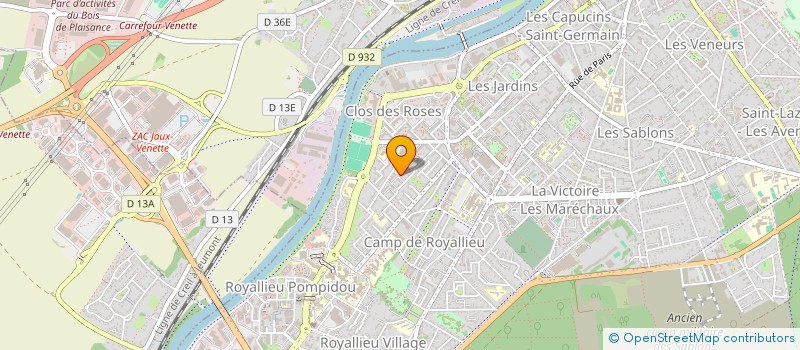 localisation de l'entreprise MONSIEUR MOURAD AKRIM  COMPIEGNE