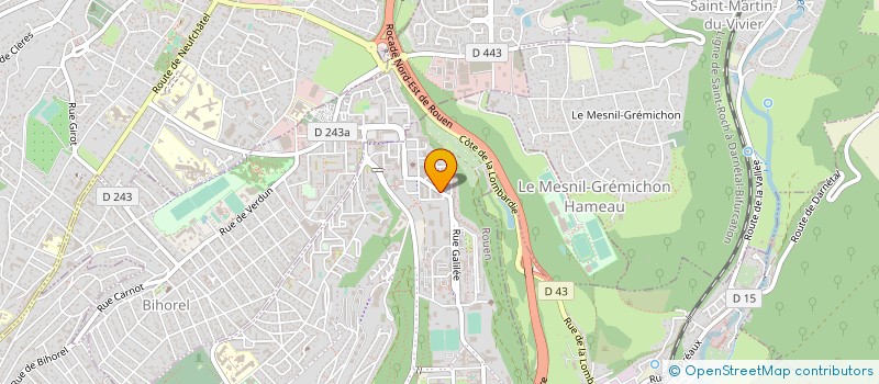 localisation de l'entreprise MONSIEUR MOURAD ALI ARIOUA  ROUEN