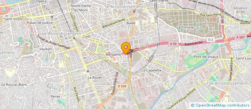 localisation de l'entreprise MONSIEUR MOURAD AMAMI  MARSEILLE