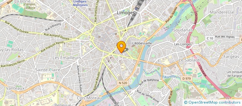localisation de l'entreprise MONSIEUR MOURAD AMRANE à LIMOGES