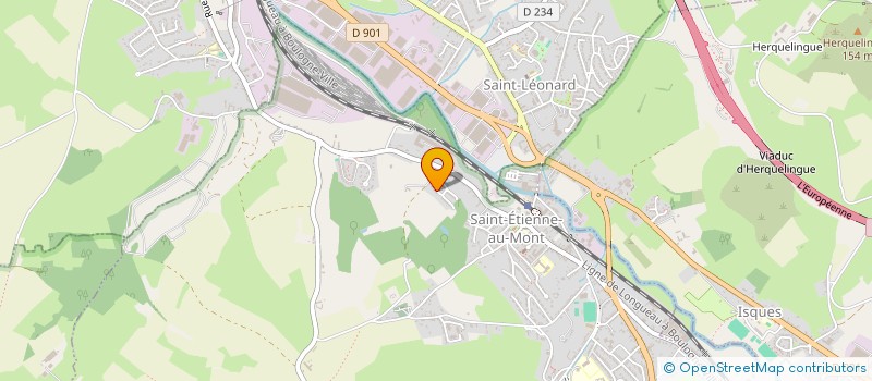 localisation de l'entreprise MONSIEUR MOURAD AOUAD  SAINT-ETIENNE-AU-MONT