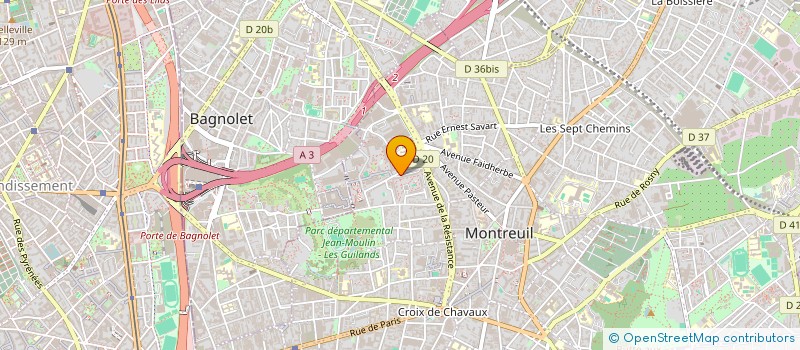 localisation de l'entreprise MONSIEUR MOURAD ASSAL à MONTREUIL