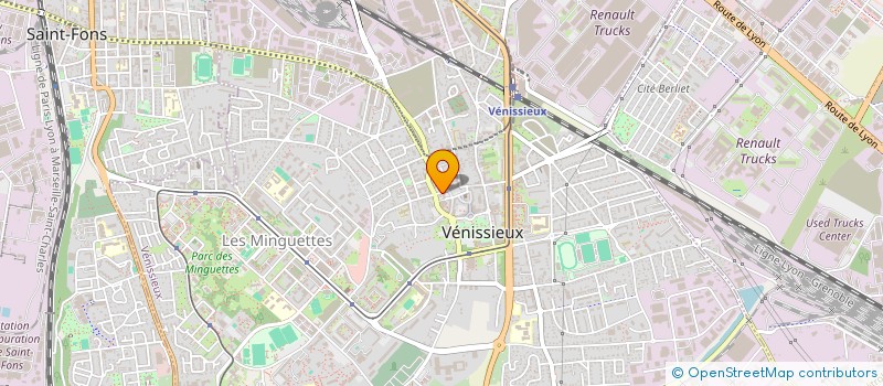 localisation de l'entreprise MONSIEUR MOURAD AYADI  VENISSIEUX
