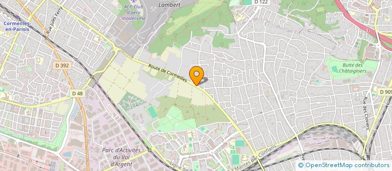 localisation de l'entreprise MONSIEUR MOURAD AZZIMANI  ARGENTEUIL