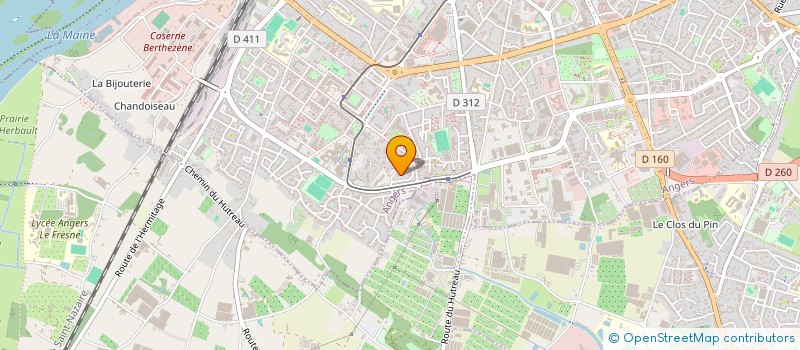 localisation de l'entreprise MONSIEUR MOURAD BAKKIOUI EL OTMANI à ANGERS