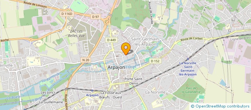 localisation de l'entreprise MONSIEUR MOURAD BARAKAT  ARPAJON