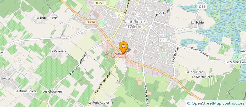 localisation de l'entreprise MONSIEUR MOURAD BARHOUMI  SAINT-PIERRE-D'OLERON