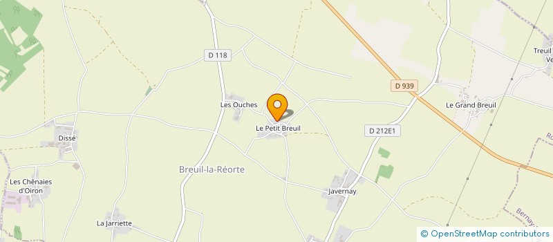 localisation de l'entreprise MONSIEUR MOURAD BELAID  BREUIL-LA-REORTE