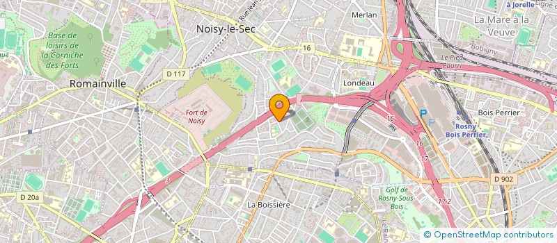 localisation de l'entreprise MONSIEUR MOURAD BELKHIR à NOISY-LE-SEC