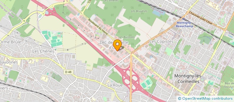 localisation de l'entreprise MONSIEUR MOURAD BELMADI  HERBLAY-SUR-SEINE