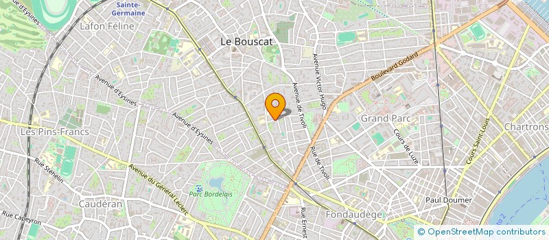 localisation de l'entreprise MONSIEUR MOURAD BEN AMOR  LE BOUSCAT