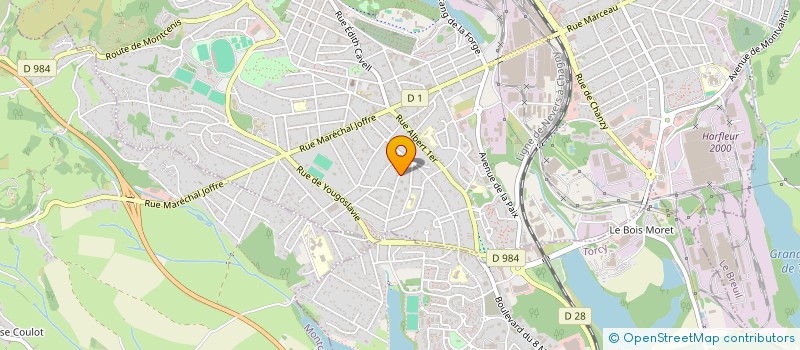 localisation de l'entreprise MONSIEUR MOURAD BEN GACEM  LE CREUSOT