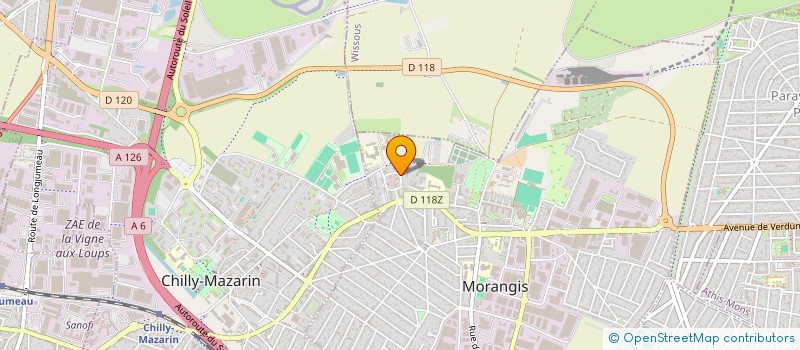localisation de l'entreprise MONSIEUR MOURAD BEN HABIB MNAFEK à MORANGIS