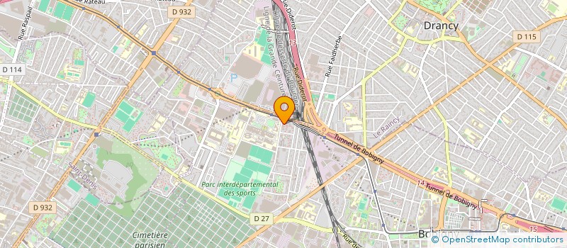 localisation de l'entreprise MONSIEUR MOURAD BEN MIMOUN  BOBIGNY