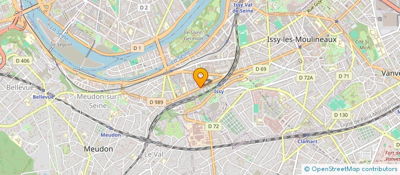 localisation de l'entreprise MONSIEUR MOURAD BEN ROMDHANE à ISSY-LES-MOULINEAUX