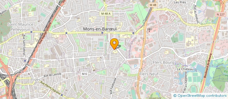 localisation de l'entreprise MONSIEUR MOURAD BENAOUDA  MONS-EN-BARUL