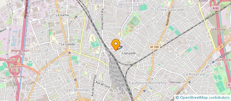 localisation de l'entreprise MONSIEUR MOURAD BENCHAIB à TOULOUSE