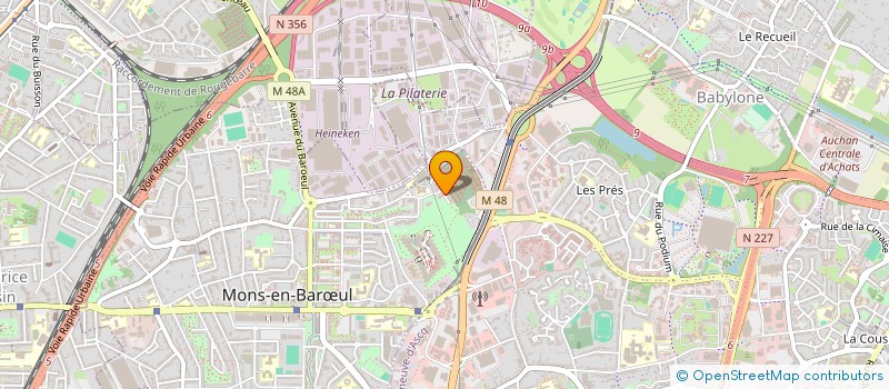 localisation de l'entreprise MONSIEUR MOURAD BENHAOUAS  MONS-EN-BARUL