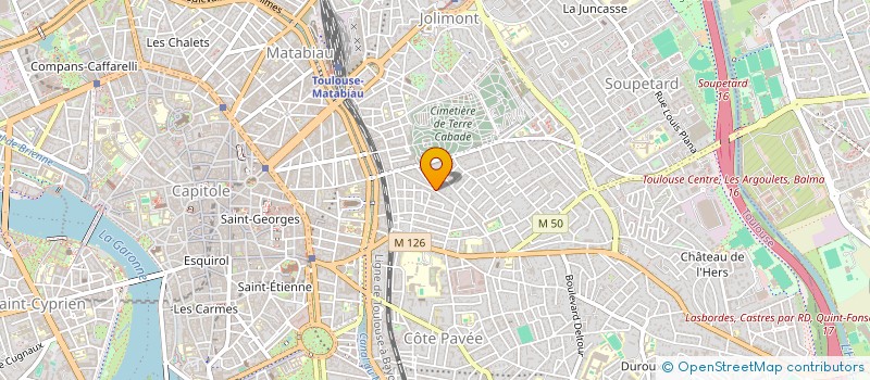 localisation de l'entreprise MONSIEUR MOURAD BENMLIH à TOULOUSE