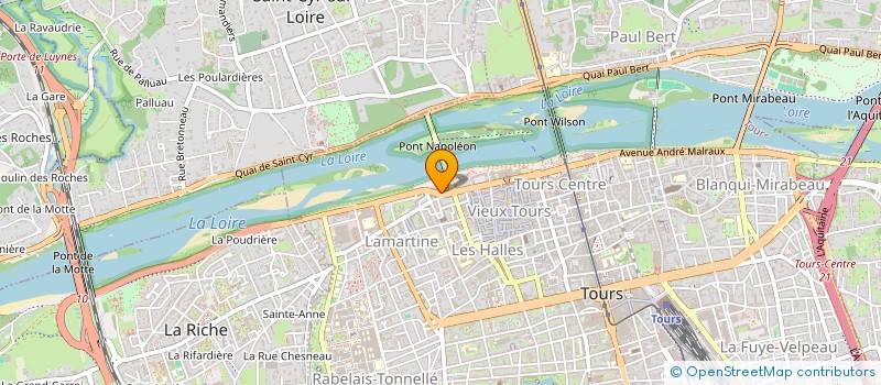 localisation de l'entreprise MONSIEUR MOURAD BENNOUNA  TOURS