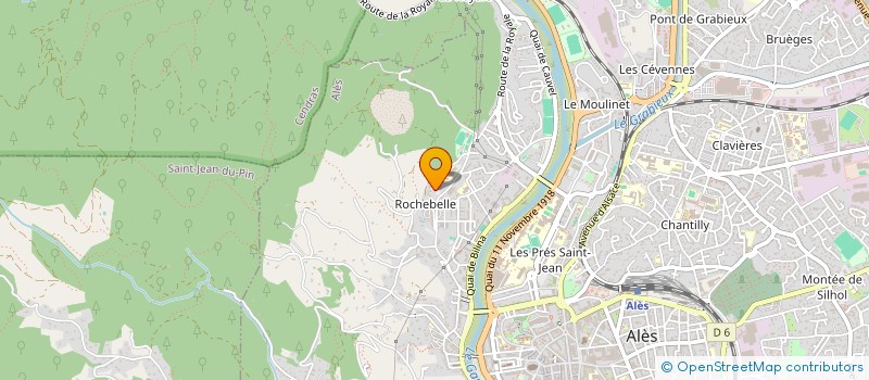 localisation de l'entreprise MONSIEUR MOURAD BENOUDNINE  ALES