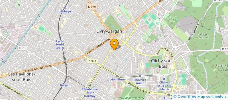 localisation de l'entreprise MONSIEUR MOURAD BENSEGHIR à LIVRY-GARGAN
