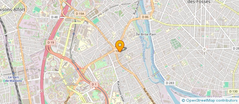 localisation de l'entreprise MONSIEUR MOURAD BENSRIR  CRETEIL