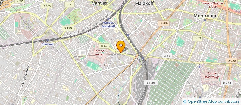 localisation de l'entreprise MONSIEUR MOURAD BERCHOUCH  MALAKOFF