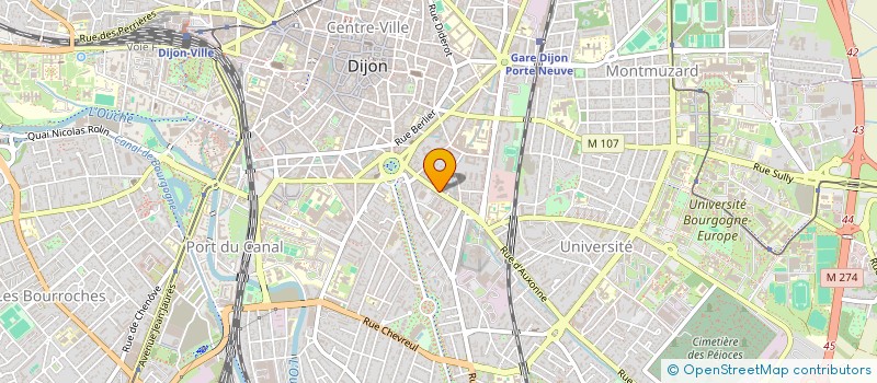 localisation de l'entreprise MONSIEUR MOURAD BETTAYEB  DIJON