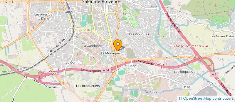 localisation de l'entreprise MONSIEUR MOURAD BLELITA à SALON-DE-PROVENCE