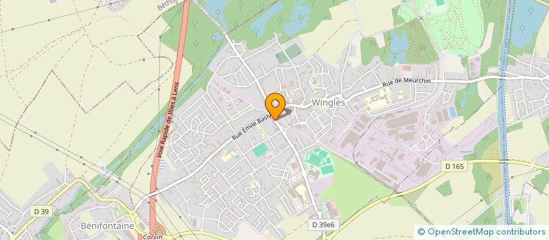 localisation de l'entreprise MONSIEUR MOURAD BOUANANE  WINGLES