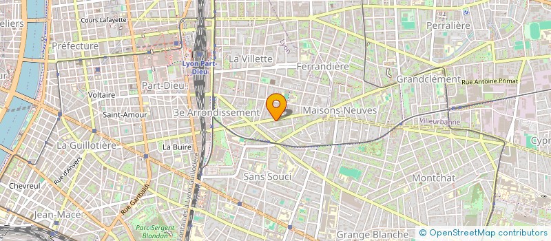 localisation de l'entreprise MONSIEUR MOURAD BOUARIOUA  LYON