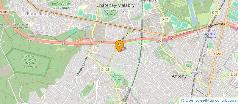 localisation de l'entreprise MONSIEUR MOURAD BOUASSEL à ANTONY