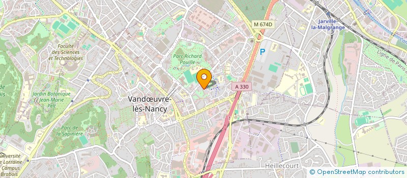 localisation de l'entreprise MONSIEUR MOURAD BOUBATA  VANDUVRE-LES-NANCY