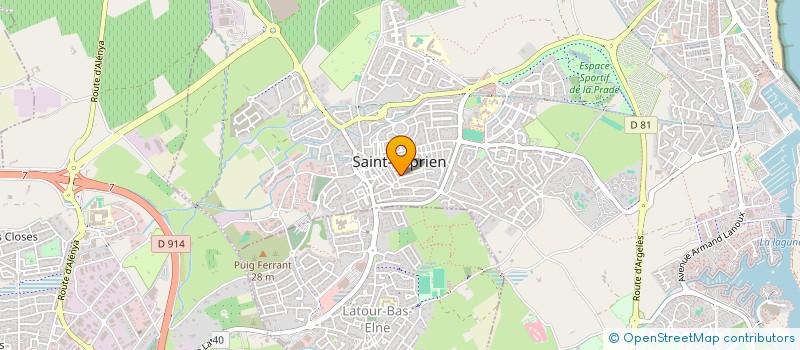 localisation de l'entreprise MONSIEUR MOURAD BOUBOUH à ST CYPRIEN