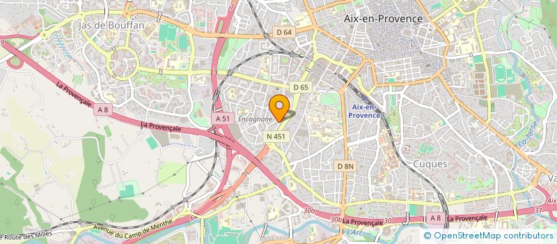 localisation de l'entreprise MONSIEUR MOURAD BOUDA à AIX-EN-PROVENCE