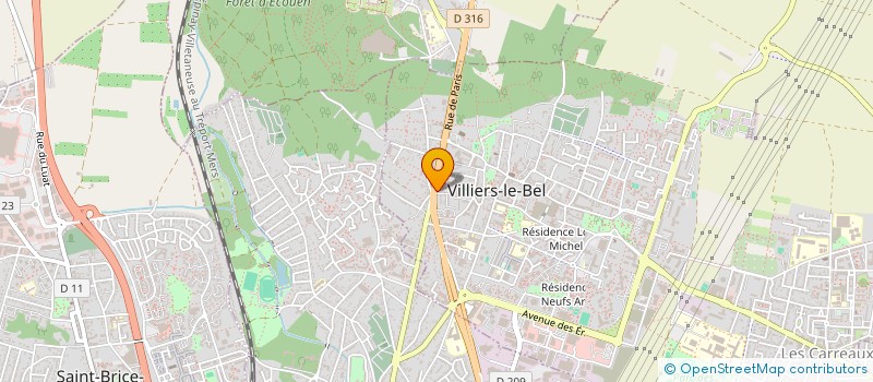 localisation de l'entreprise MONSIEUR MOURAD BOUGHANDA à VILLIERS-LE-BEL