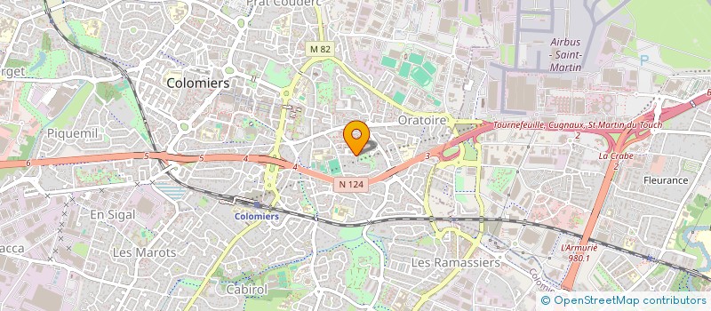 localisation de l'entreprise MONSIEUR MOURAD BOUIA à COLOMIERS