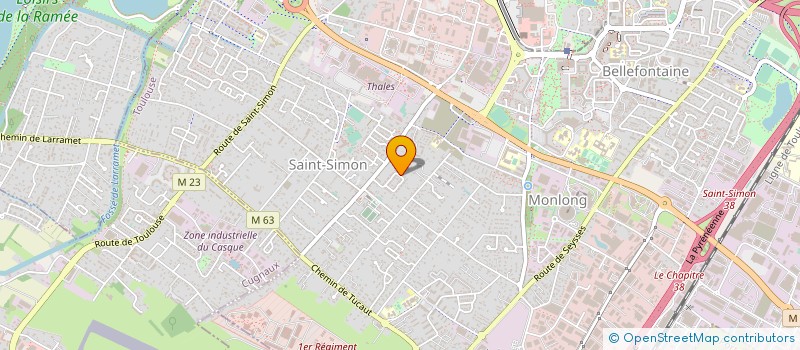 localisation de l'entreprise MONSIEUR MOURAD BOUJNANE à TOULOUSE