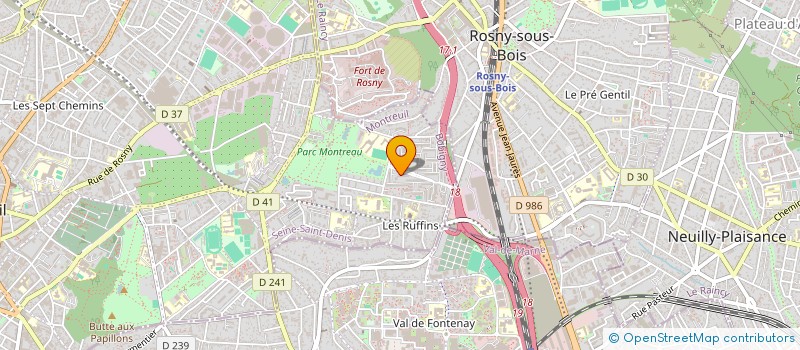 localisation de l'entreprise MONSIEUR MOURAD BOUKHEZAR à MONTREUIL
